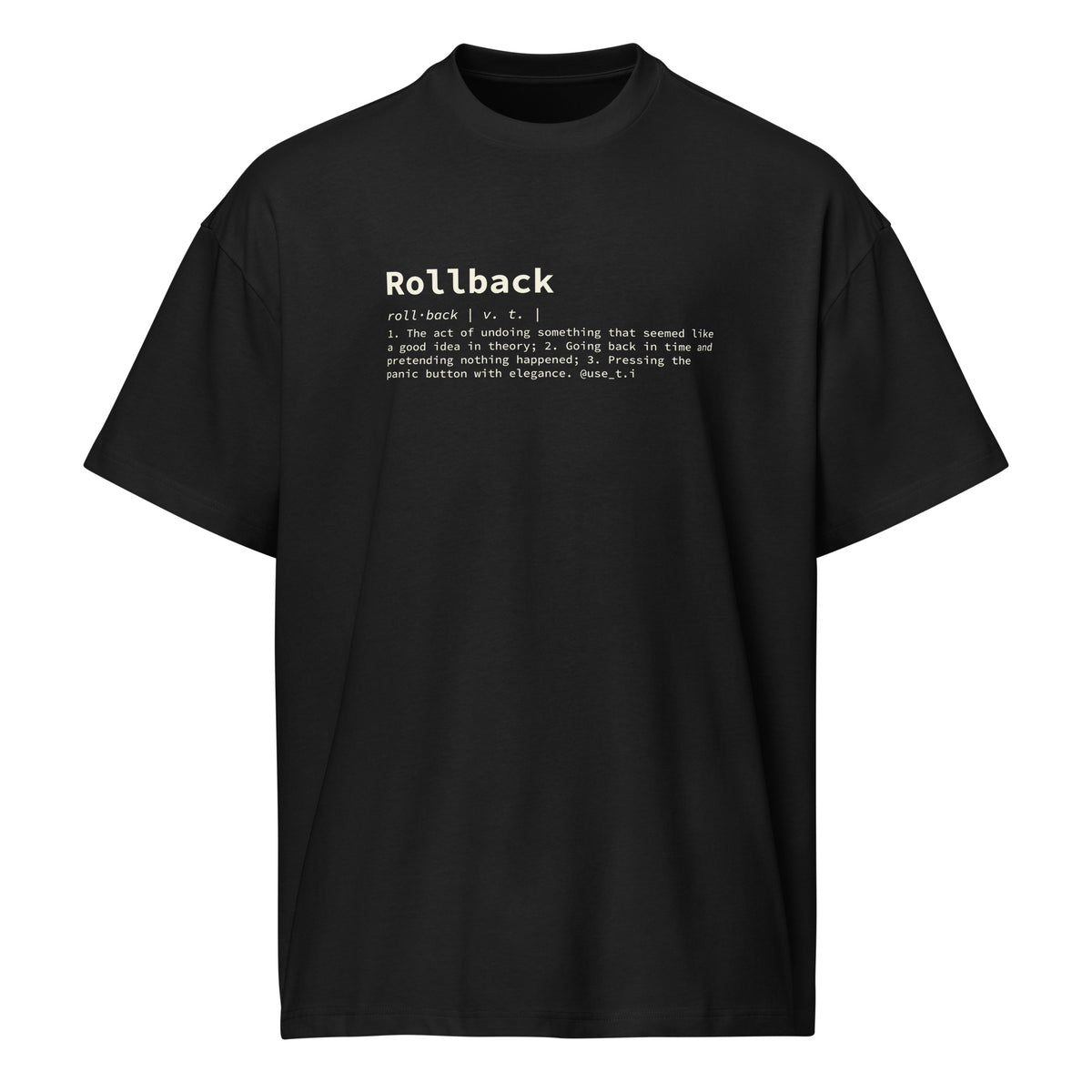 Rollback Definition - Men’s box tee