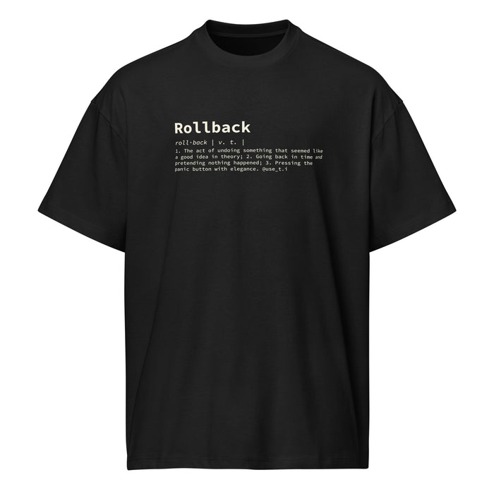 Rollback Definition - Men’s box tee