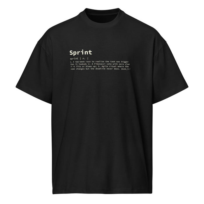 Sprint Definition - Men’s box tee