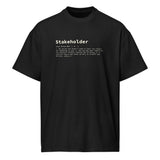 Stakeholder Definition - Men’s box tee