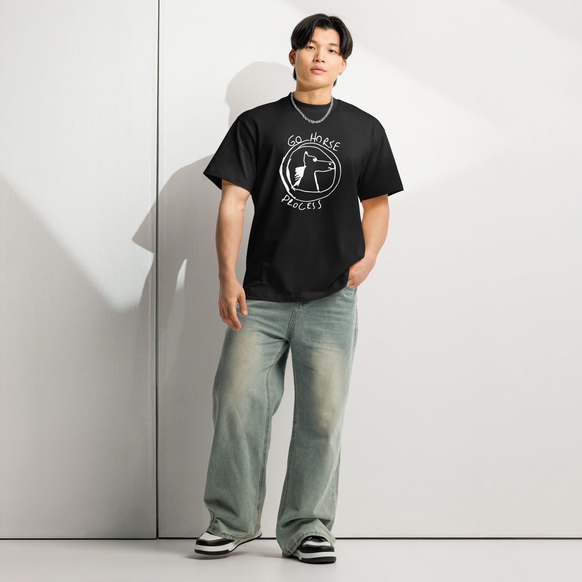 Go Horse Method - Men’s box tee