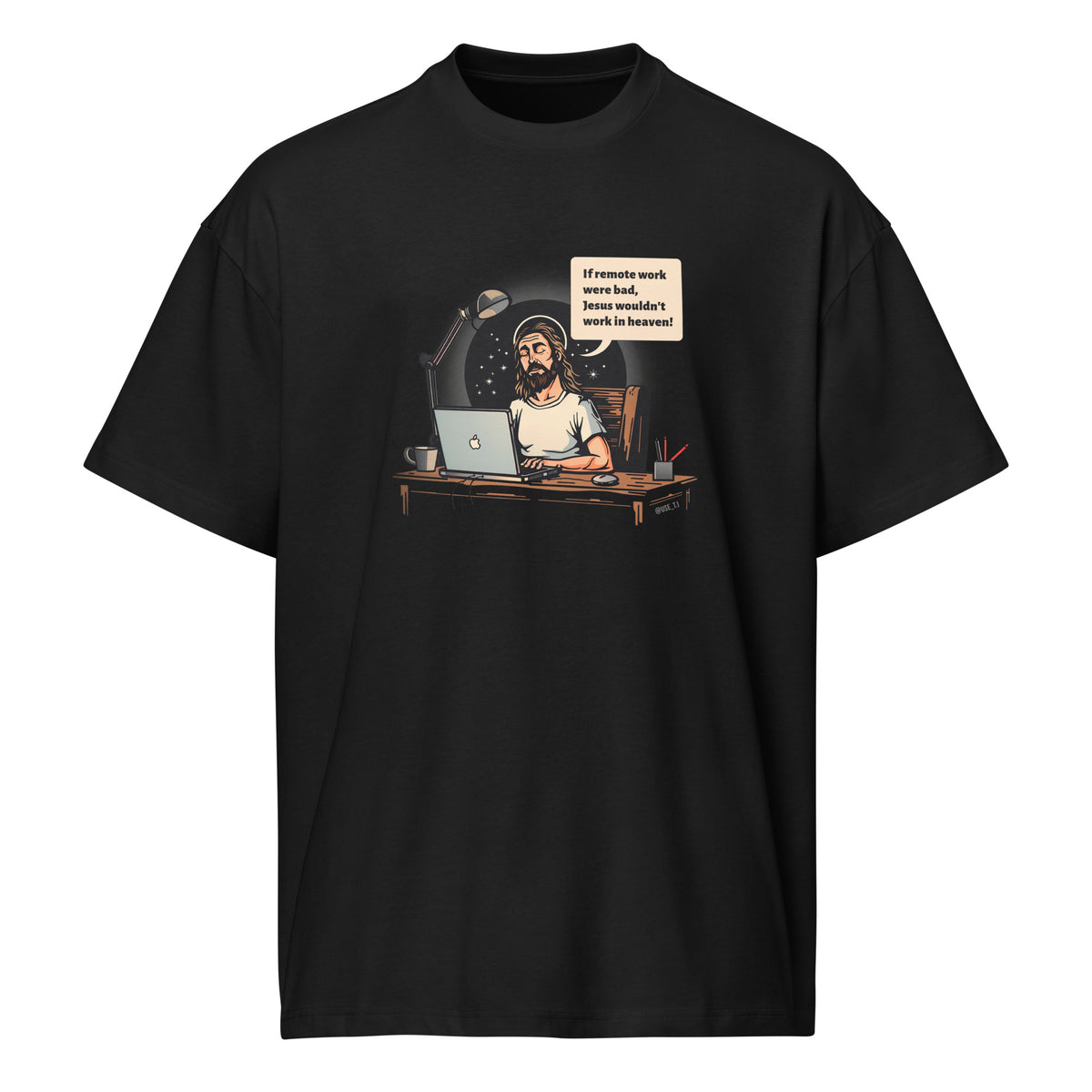 If Remote Work Were Bad - Men’s box tee