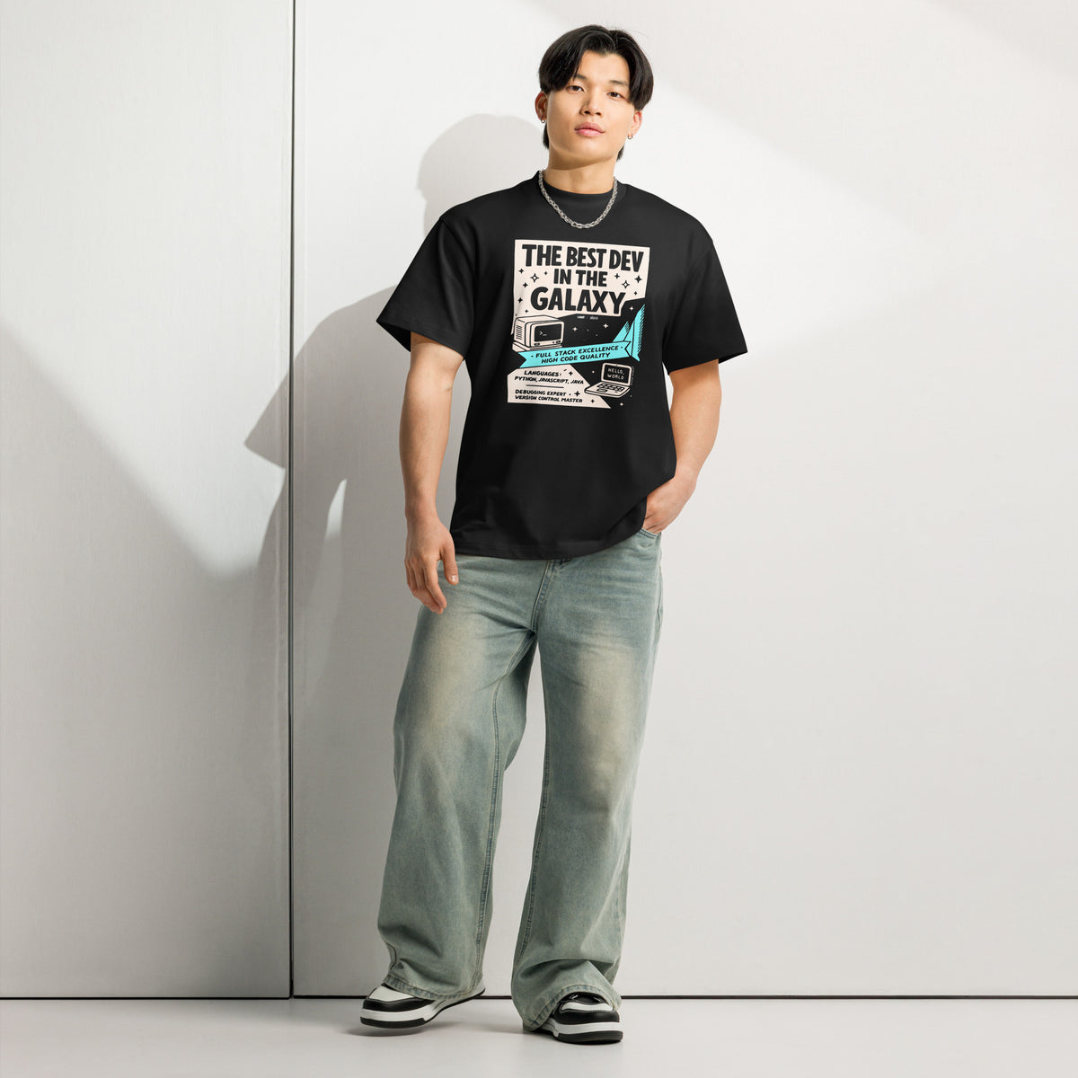 The Best Dev in the Galaxy - Men’s box tee