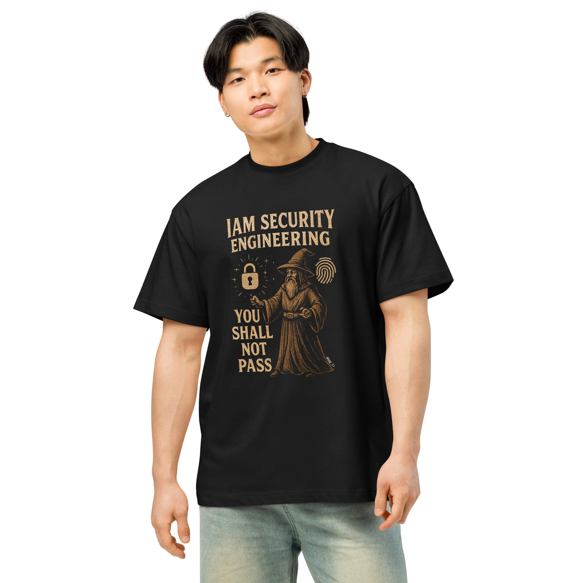 IAM Security Engineering - You Shall Not Pass - Men’s box tee