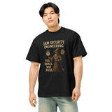 IAM Security Engineering - You Shall Not Pass - Men’s box tee