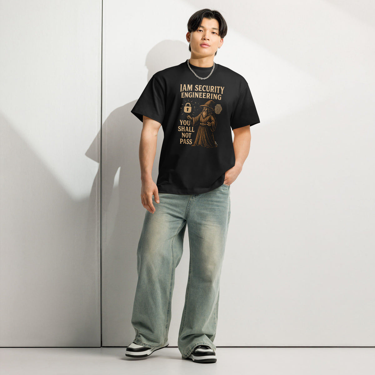 IAM Security Engineering - You Shall Not Pass - Men’s box tee