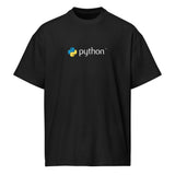 Python Logo - Code with Elegance - Men’s box tee