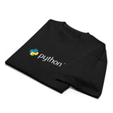 Python Logo - Code with Elegance - Men’s box tee