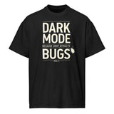Dark Mode - Because Light Attracts Bugs - Men’s box tee