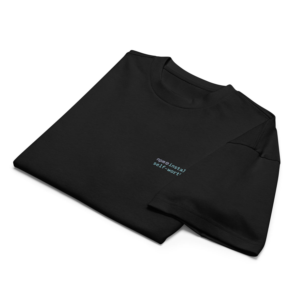 npm install self-worth - Men’s box tee