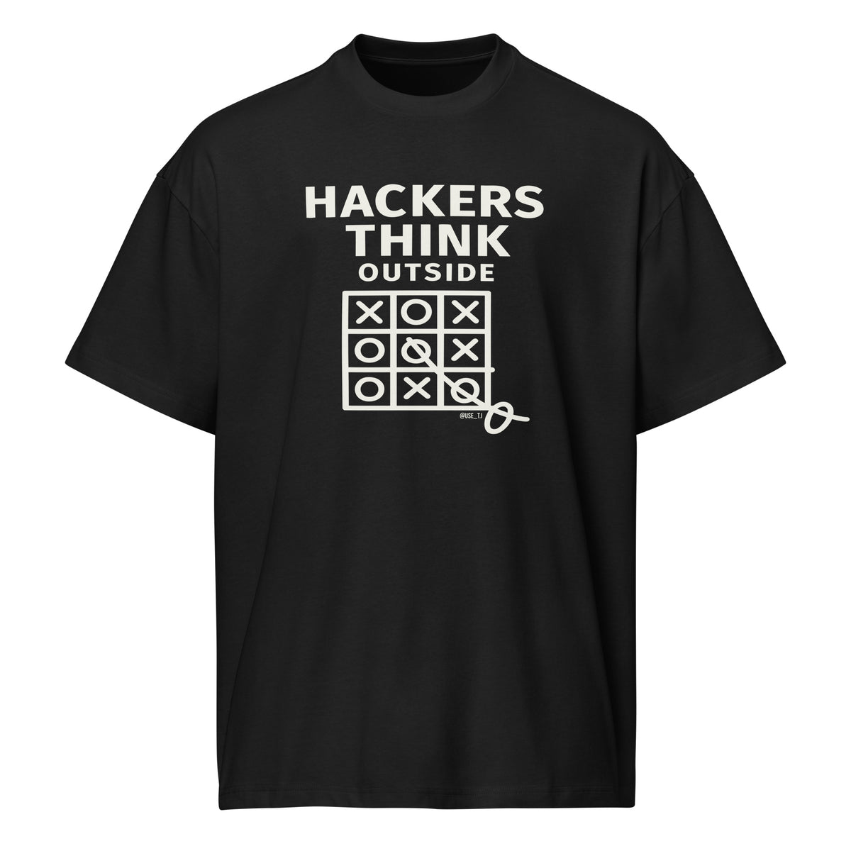 Hacker Think Outside - Men’s box tee
