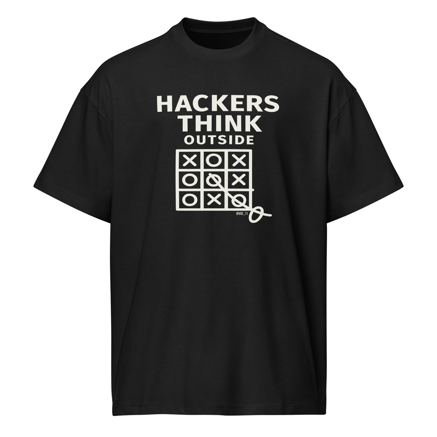 Hacker Think Outside - Men’s box tee