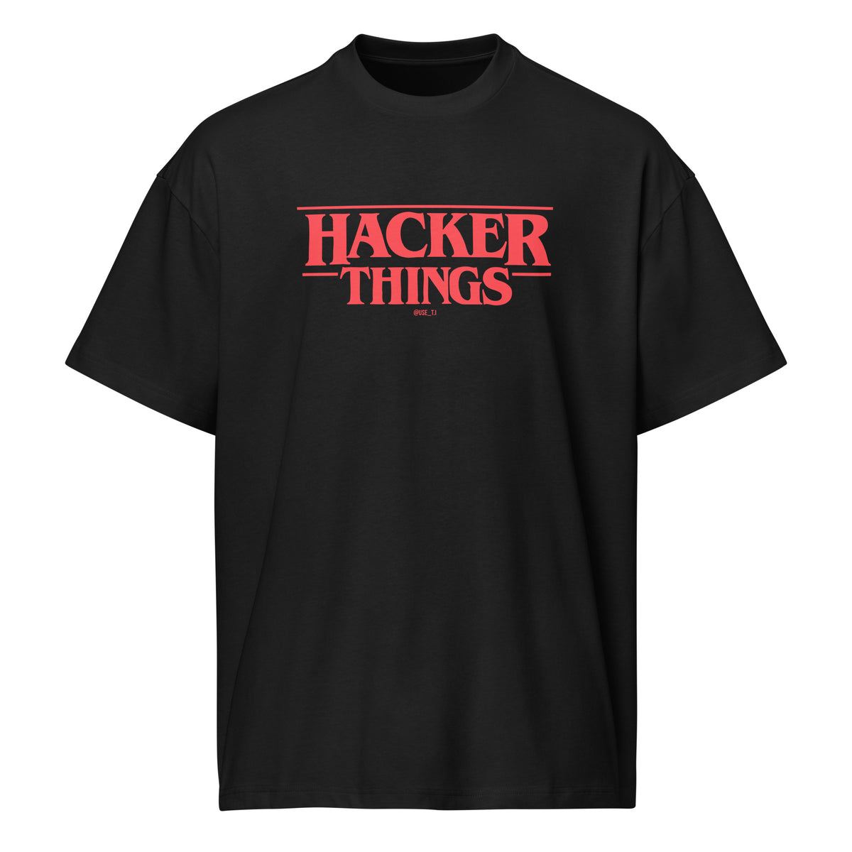 Hacker Things - Men’s box tee