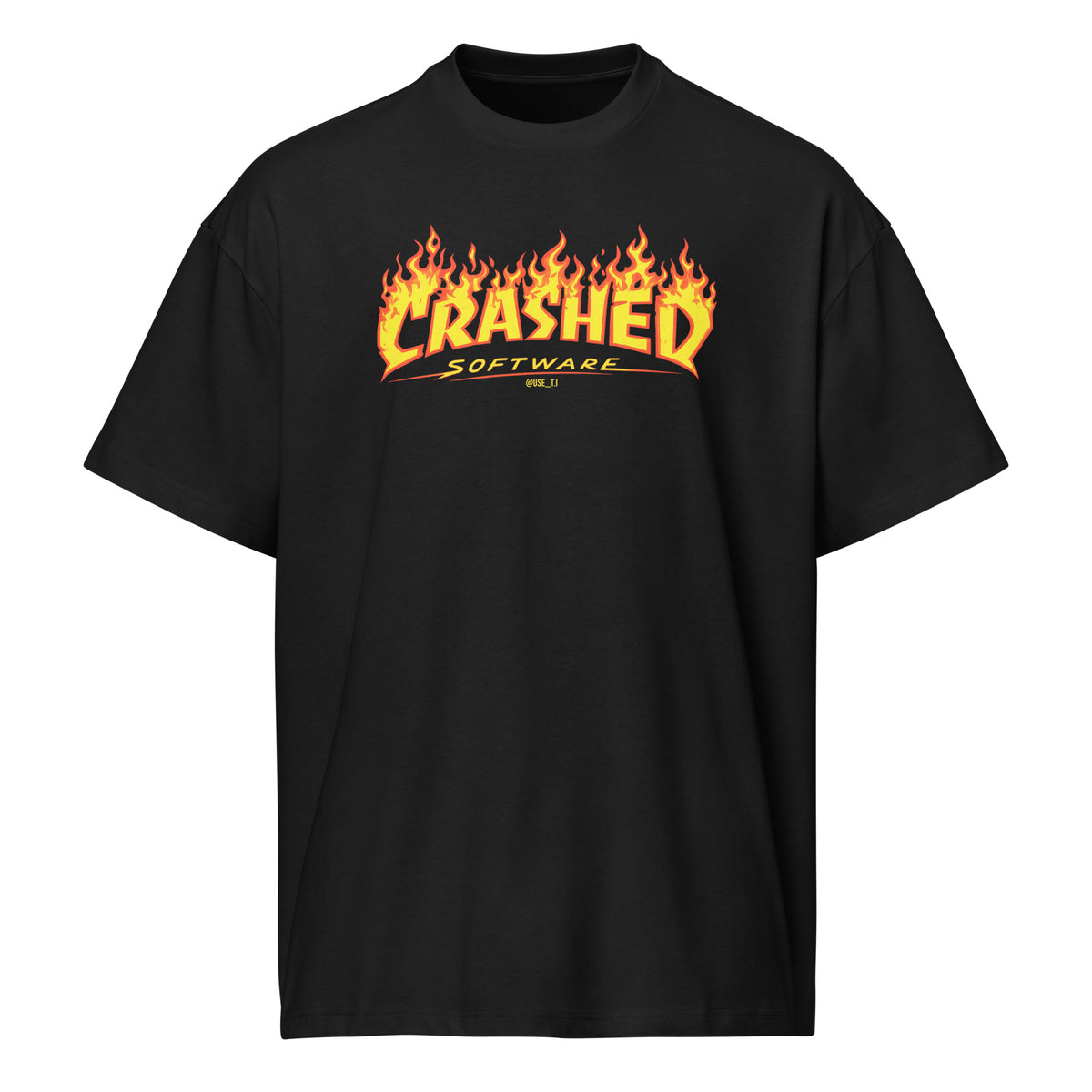 Crashed Software - Men’s box tee