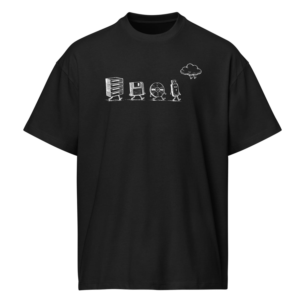 The Evolution of Storage - Men’s box tee