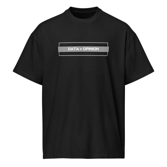 Data > Opinion - Men’s box tee