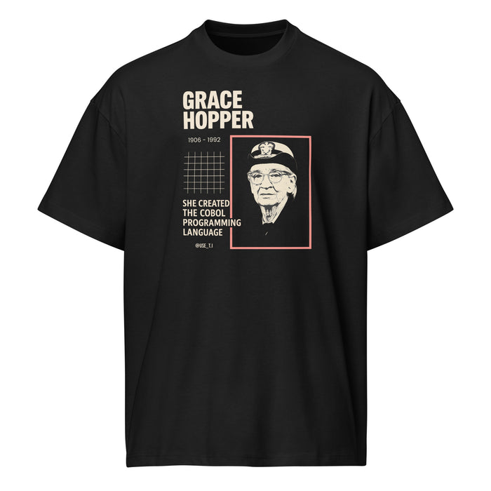 Grace Hopper COBOL Pioneer Tee - Men’s box tee
