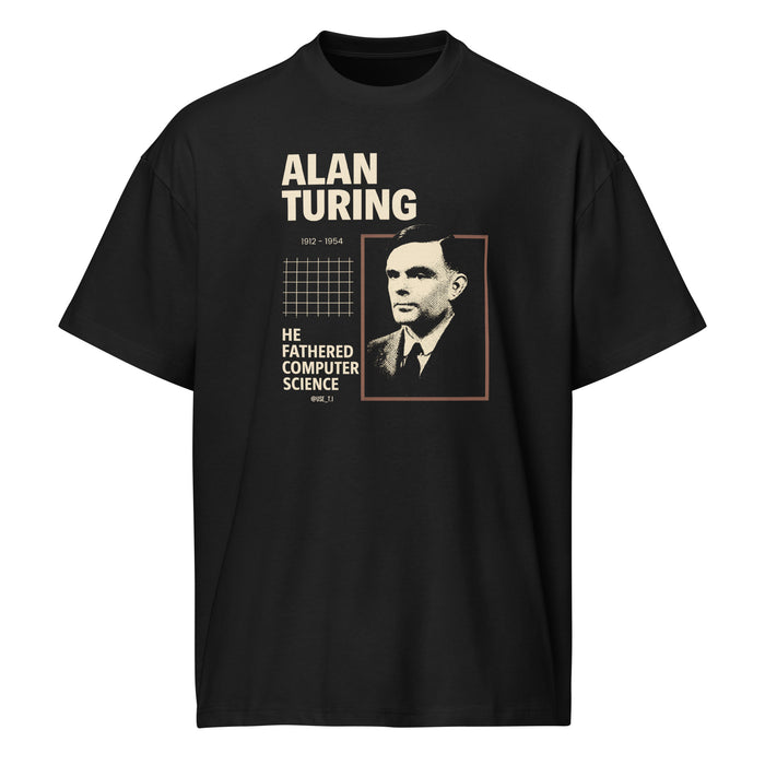 Alan Turing – The Man Who Decoded the Unthinkable - Men’s box tee