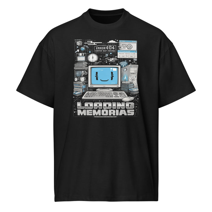 Loading Memories Retro Tech Tee - Men’s box tee