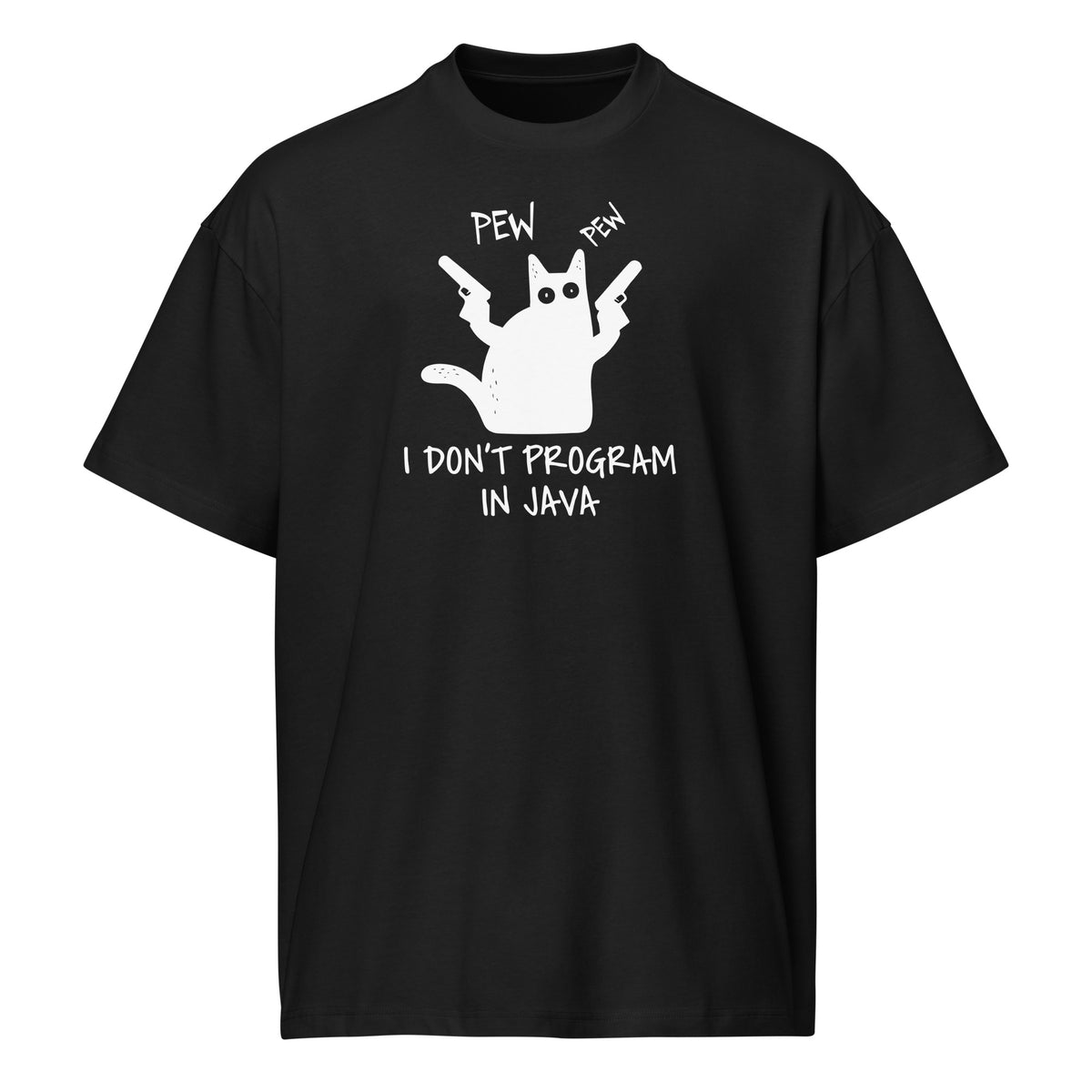 I Don’t Program in Java - Men’s box tee