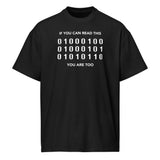 If You Can Read This, You Are Too - Men’s box tee