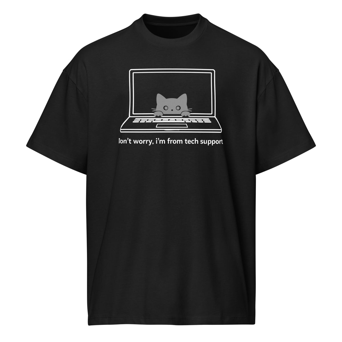 Don’t worry, I’m from tech support - Men’s box tee