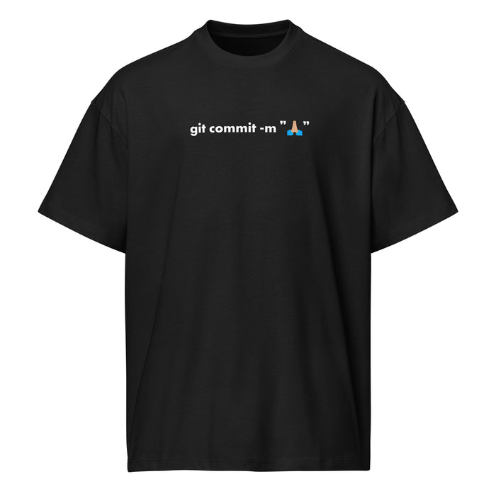 Git Commit -m "?"  - Men’s box tee