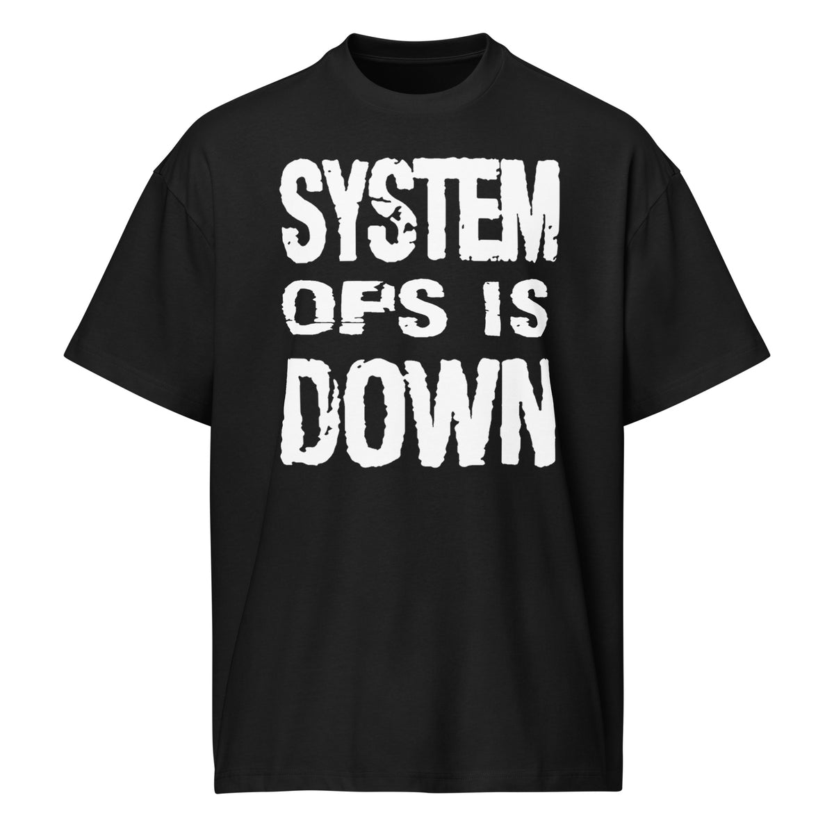 System Ops is Down - Men’s box tee