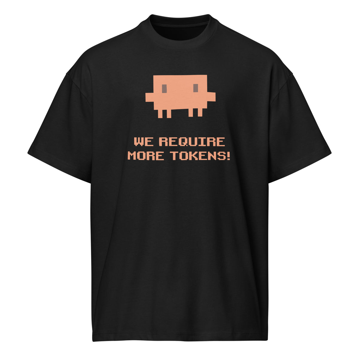 We Require More Tokens  - Men’s box tee