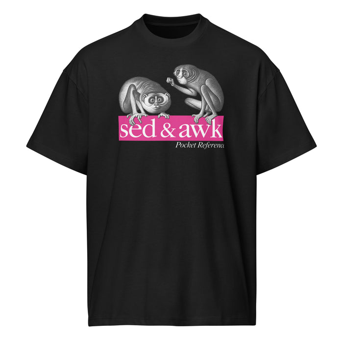 Sed & AWK Pocket Reference - Men’s box tee