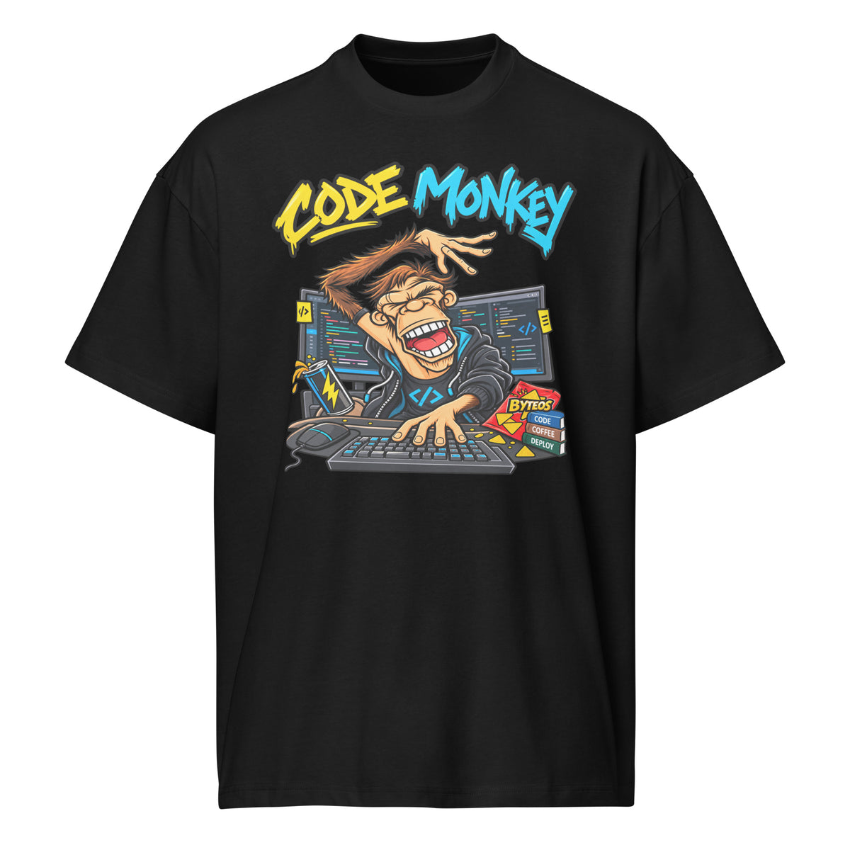 Code Monkey - Men’s box tee