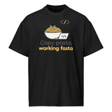 Copy Pasta, Working Fasta - Men’s box tee