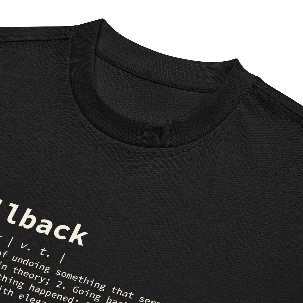 Rollback Definition - Men’s box tee