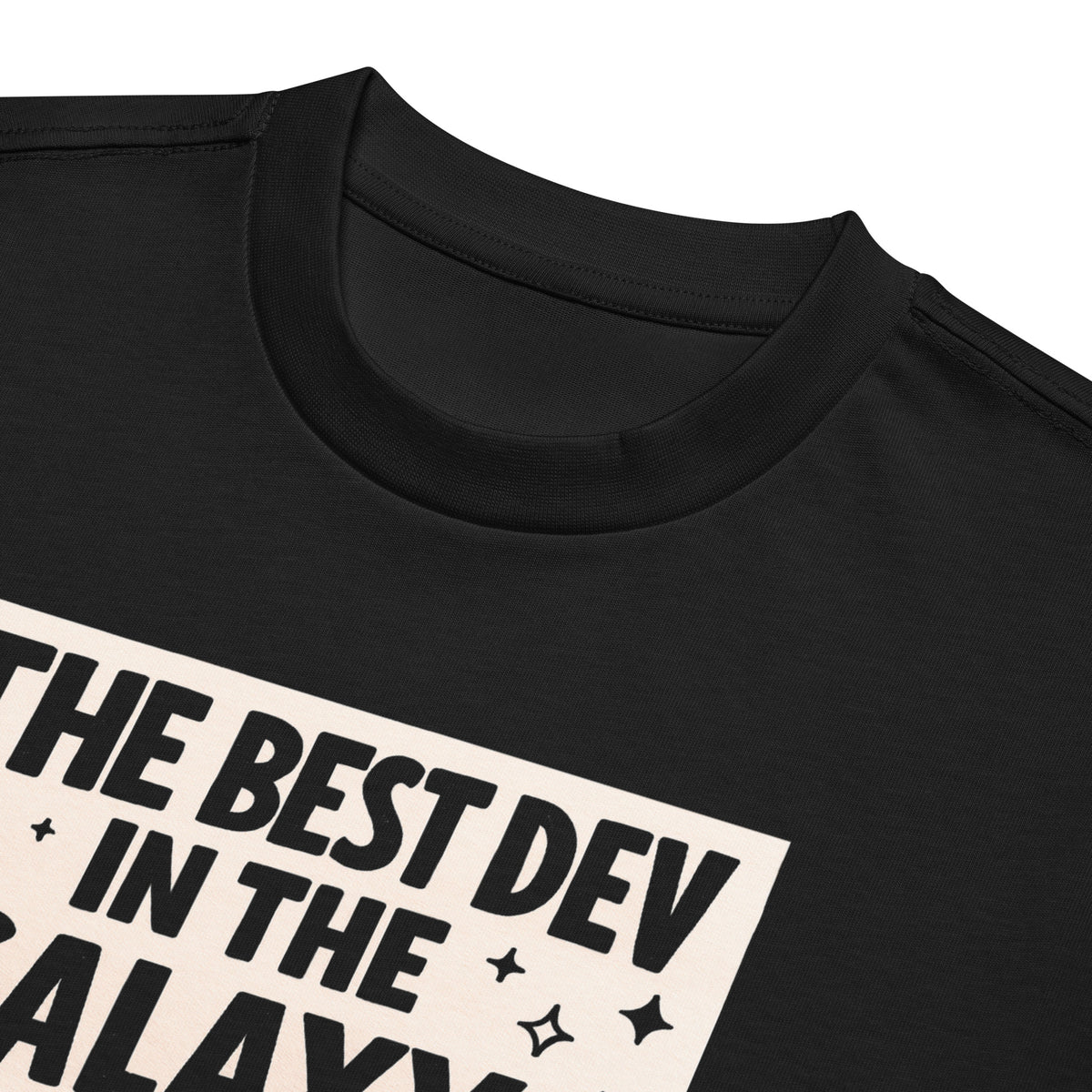 The Best Dev in the Galaxy - Men’s box tee