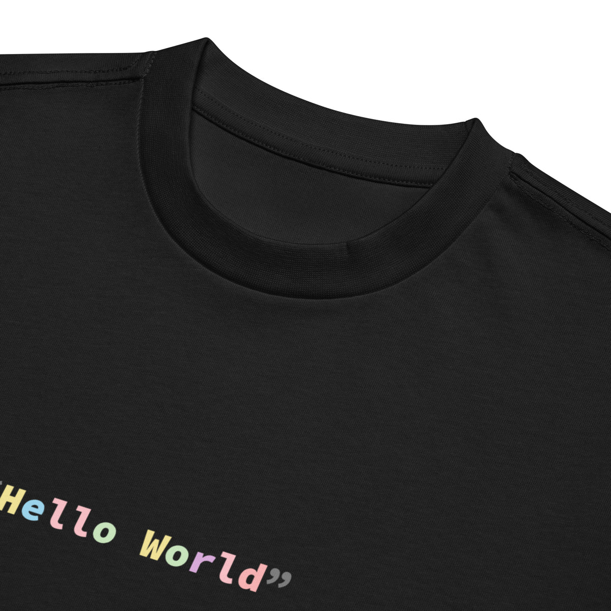 Hello World – Color Edition - Men’s box tee