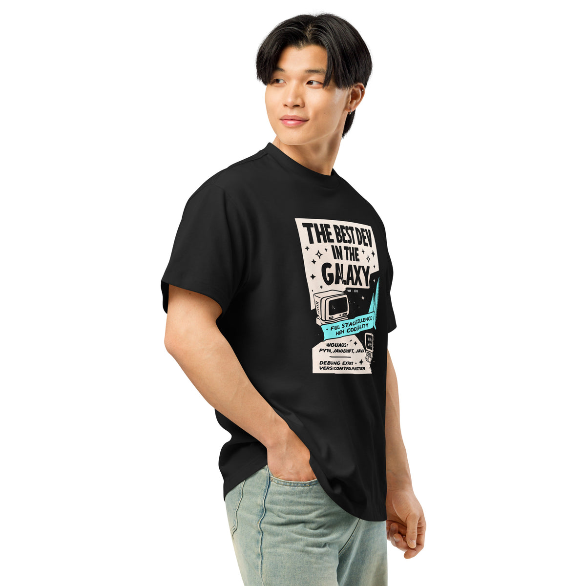 The Best Dev in the Galaxy - Men’s box tee
