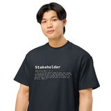 Stakeholder Definition - Men’s box tee