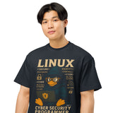 Linux Cyber Security Programmer - Men’s box tee