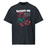 Backups Are for Those Who Can’t Handle a Punch - Men’s box tee