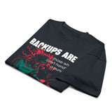 Backups Are for Those Who Can’t Handle a Punch - Men’s box tee