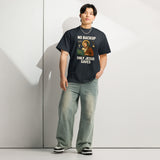 No Backup Only Jesus Saves - Men’s box tee