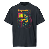 Programmer with Vibrant Colors - Men’s box tee