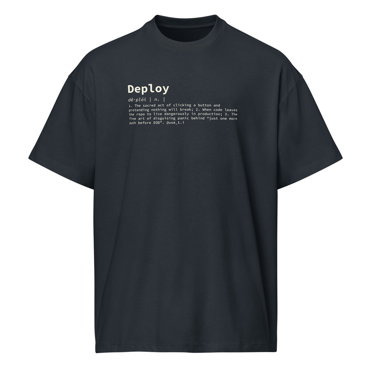 Deploy Definition - Men’s box tee