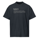 Feature Definition - Men’s box tee