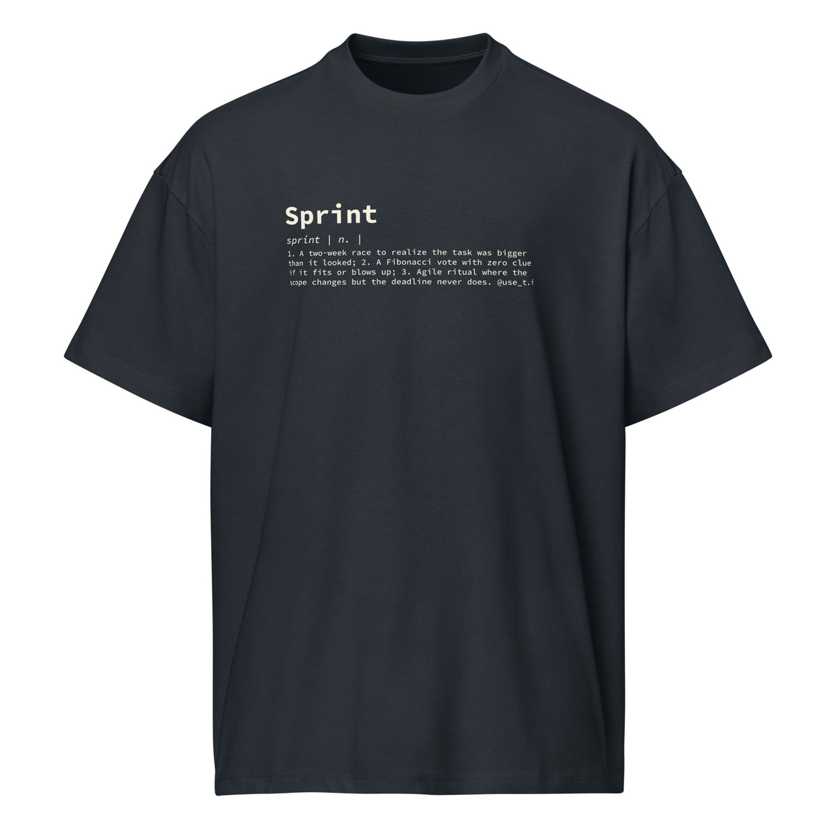 Sprint Definition - Men’s box tee