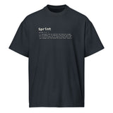 Sprint Definition - Men’s box tee
