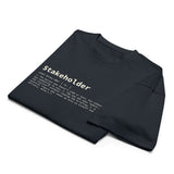 Stakeholder Definition - Men’s box tee