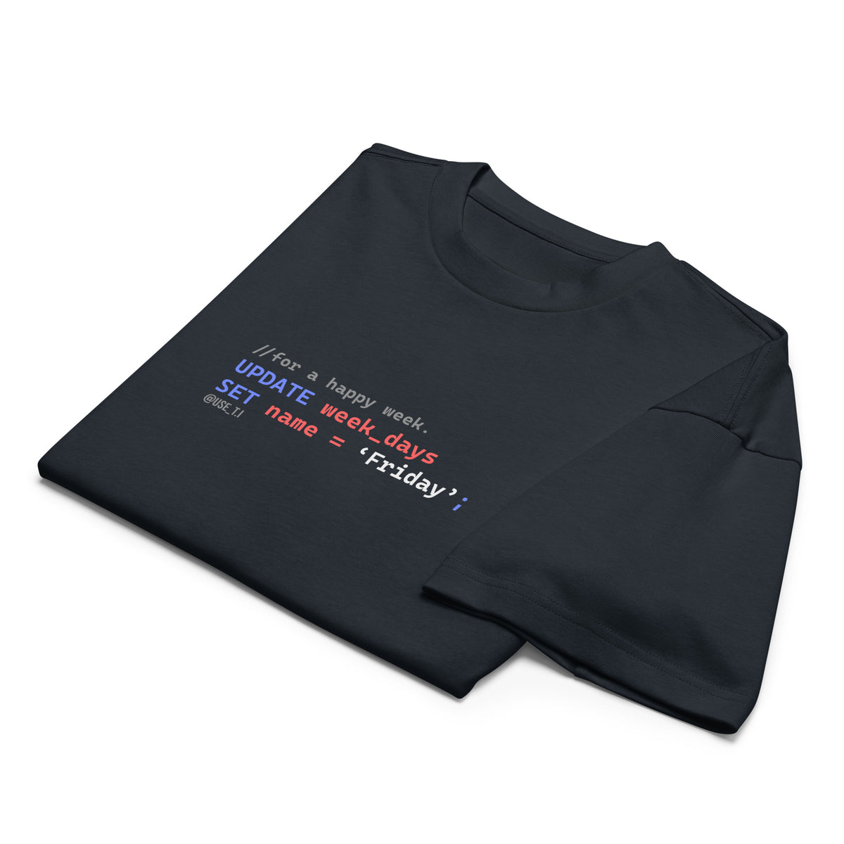 Update Week to Friday - Men’s box tee