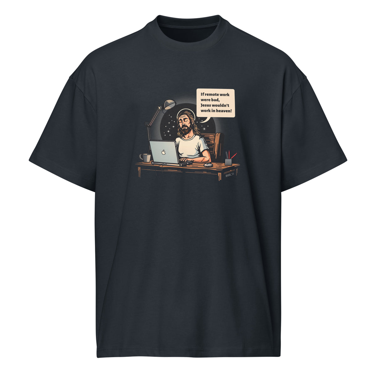 If Remote Work Were Bad - Men’s box tee