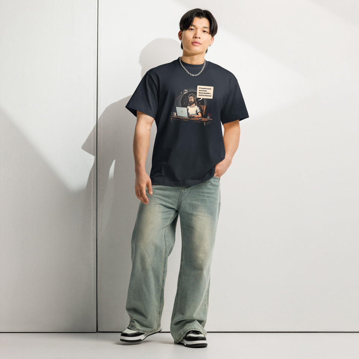 If Remote Work Were Bad - Men’s box tee
